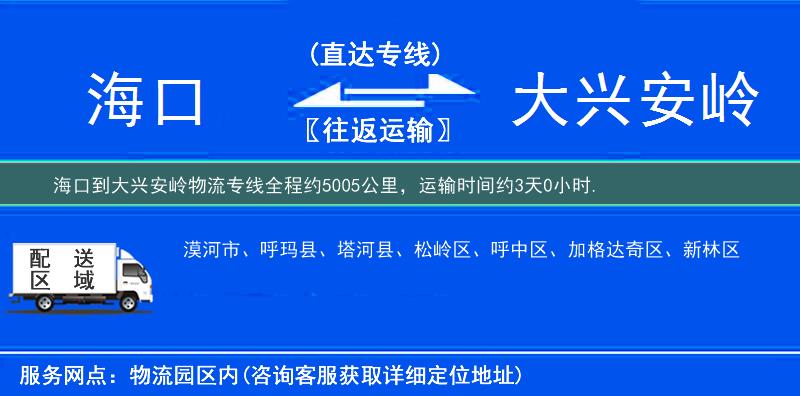 海口到物流專線