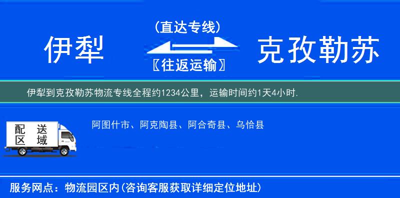 伊犁到物流專線